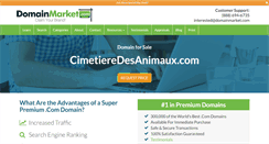 Desktop Screenshot of cimetieredesanimaux.com