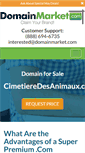 Mobile Screenshot of cimetieredesanimaux.com